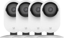 YI 2MP 1080p Full HD Wireless IP Security Camera - White - 4 Pieces - Open Box