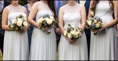 bridesmaid dresses 2007 One Shoulder Beaded Prom Dresses High Slit 1920s Evening Dress 20078 –  Viniodress main image 1