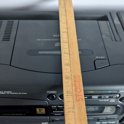 Panasonic RX-E250 Portable Stereo Component CD Cassette Boombox