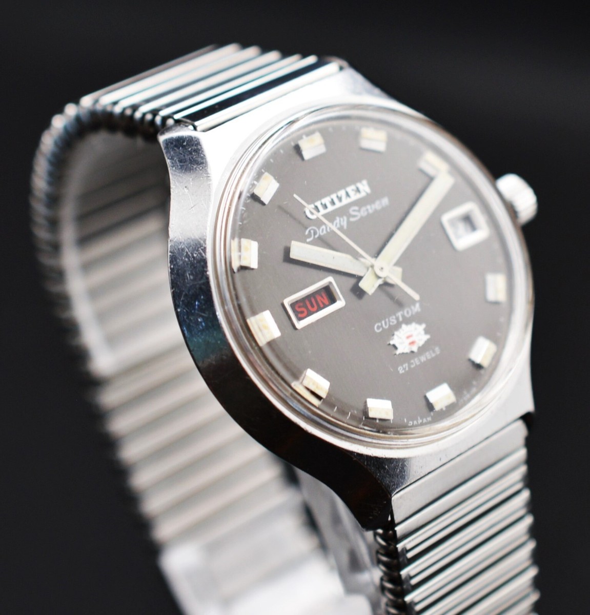Citizen Dandy Seven Deluxe 1968 Vintage Men's Watch from Citizen Dandy Seven Deluxe 1968 Vintage Men's Watch from
