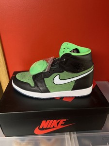 rage green air jordan 1