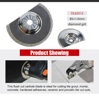 Diamond Carbide Quick Change Function Ceramic Multi Cutting Saw Blade Dia. 85mm