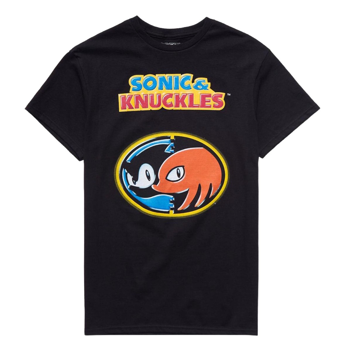 Sonic the Hedgehog Sonic Knuckles Men's T-Shirt NWT