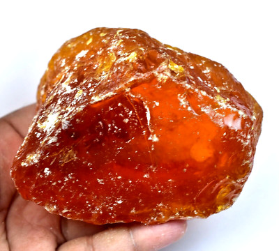955.50 CT Natürlich Baltisch Karamellbonbon Ei Eigelb Bernstein Facettiert Rough