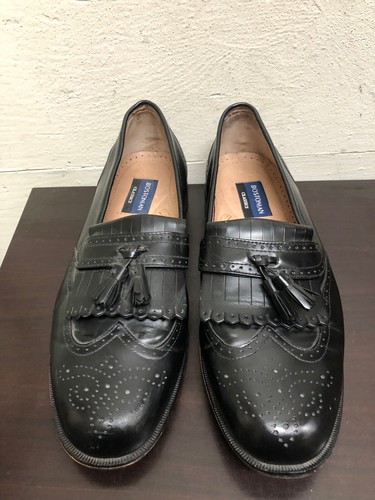 Leather Loafers Men Tassels shoes 