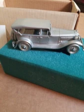 Classic Cars Of The World Danbury Mint Pewter Model Car