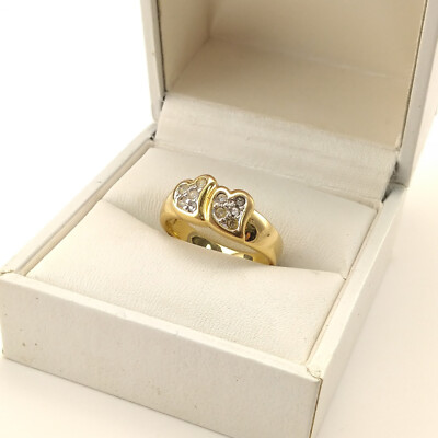   Pierre Lang Ring Fingerring Damenring Dame Stein Zirkonia Perle Gold 60  