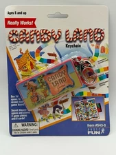 Vintage Candy Land Keychain Game- New In Package, Basic Fun Keychain C50#2
