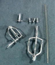 On3/On30 BOILER BACKHEAD DETAIL SET FOR BACHMANN STEAM LOCOMOTIVE WISEMAN PARTS