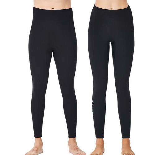Neoprenanzughose Damen Männer 2 mm Neopren lange Hose Tauchen Schwimmen Surfen Leggings - Bild 2 von 9