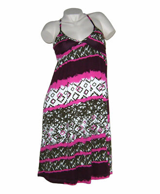 Laura Scott Trägerkleid  Strandkleid  Kleid Gr 34 36 S  bunt gemustert ethno neu