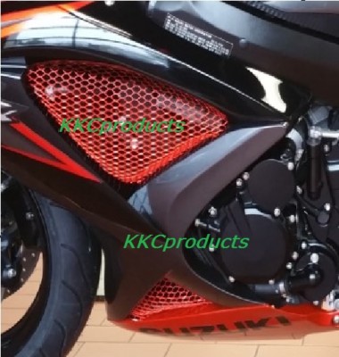 2001-2003 Gsxr 600 750 7pc NEP Gsx-R R RED Fairing Grilles Screens Vents Grills