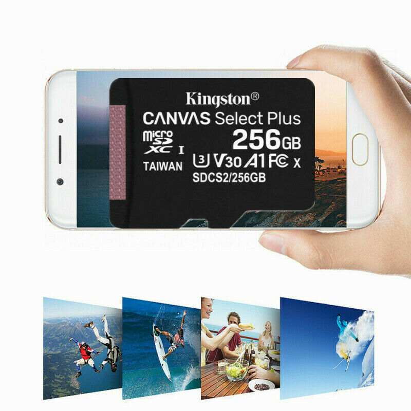 Kingston Micro SD Card 128GB 256GB 512GB 1TB Class 10 Camera Tablet
