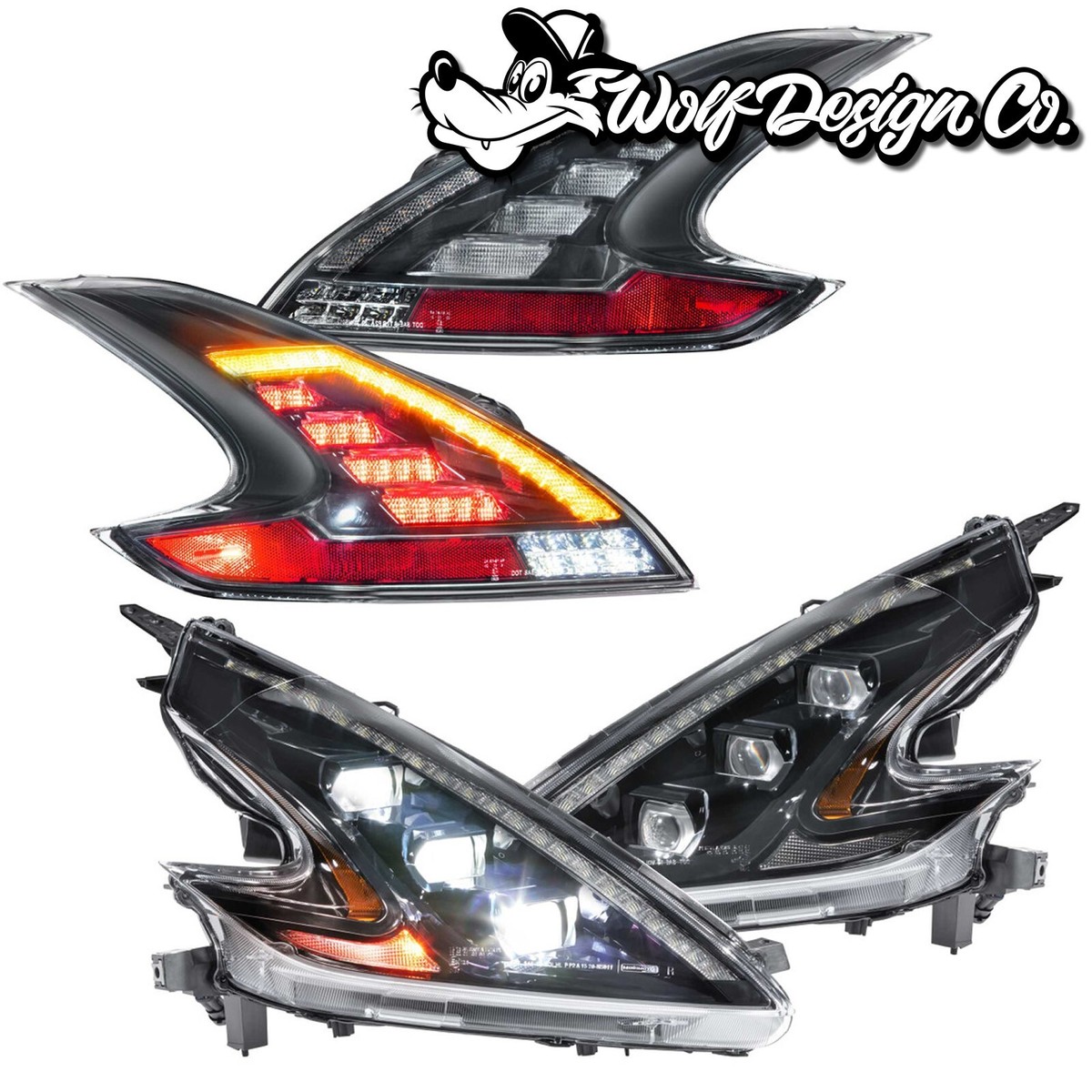 Morimoto XB LED Headlights & Tail Lights for 2009-2020 370Z LF474