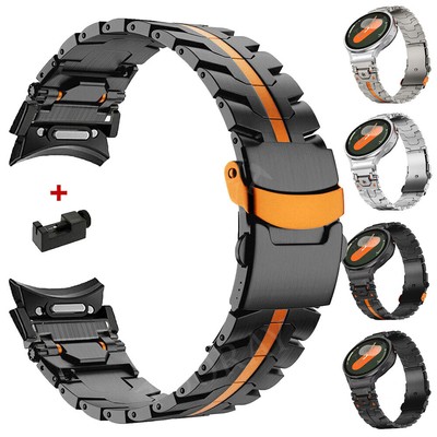 Quickfit Metall Armband für Samsung Galaxy Watch 7 6 5 4 40 44mm Classic 43 47mm