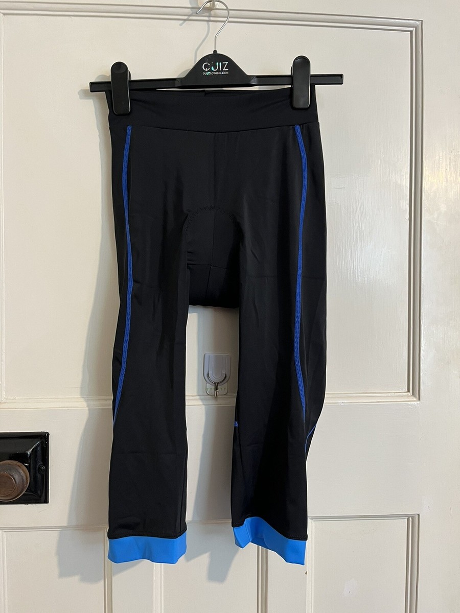 CHEJI 3/4 Cycling Shorts Woman's Padded Ladies Bike Cycle Shorts Size L