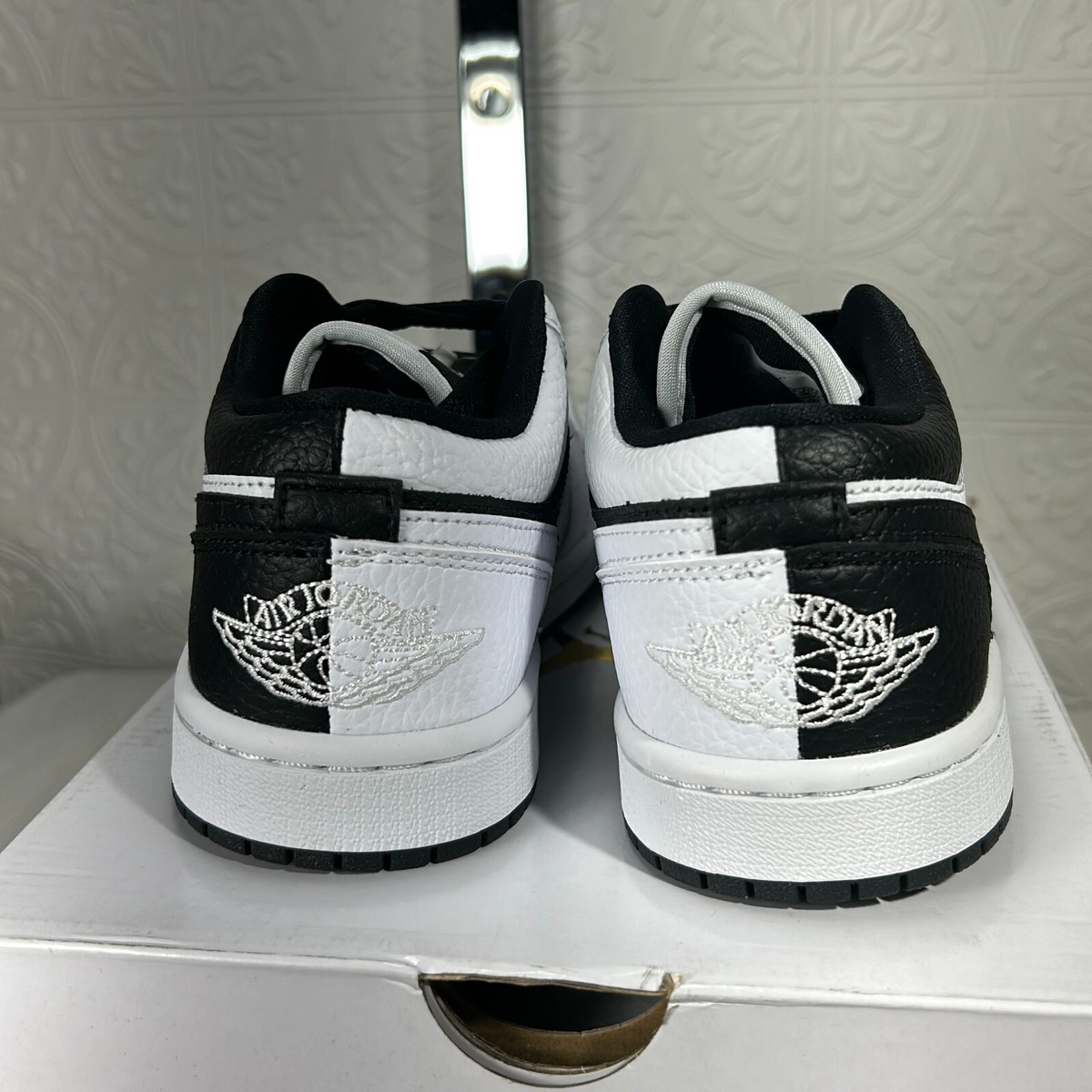 Nike Air Jordan 1 Low SE Homage DR0502-101 Black Sneaker Shoes