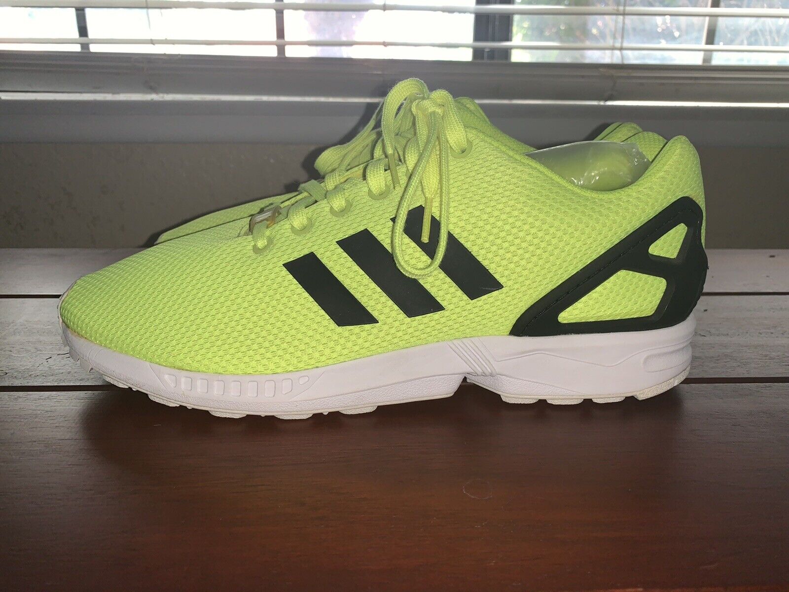 Real Giro de vuelta Elucidación Run Adidas torsion zx flux electric yellow /white 12.5 M22508 Running Rare  | eBay