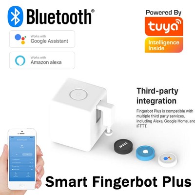 Bluetooth Smart Fingerbot Plus Schakelaar Bot KnopPusher Voice Control FOR Alexa