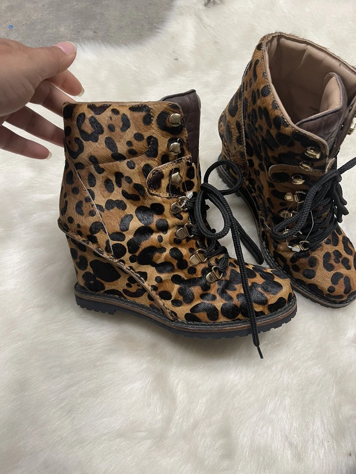 Diane von furstenberg на танкетке волос икры загрузки размер 6,5 М - Изображение 3 из 4