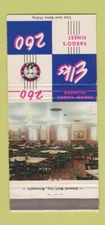 Matchbook Cover - Elks Lodge Fargo ND 30 Strike