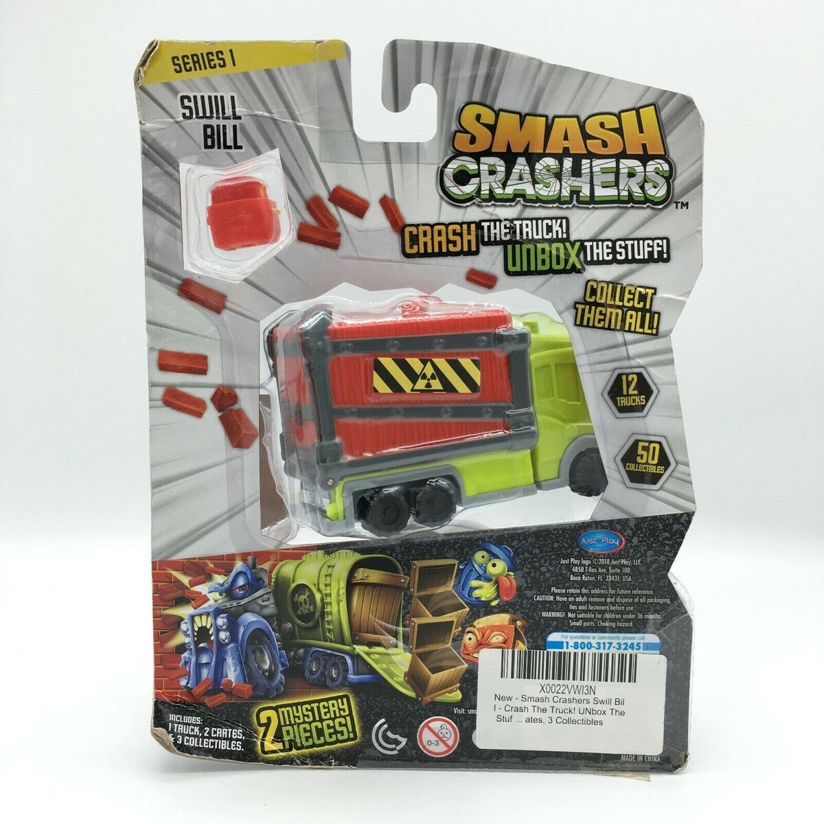 Smash Crashers Swill Bill Series 1 (Just Play) Collectible Toy