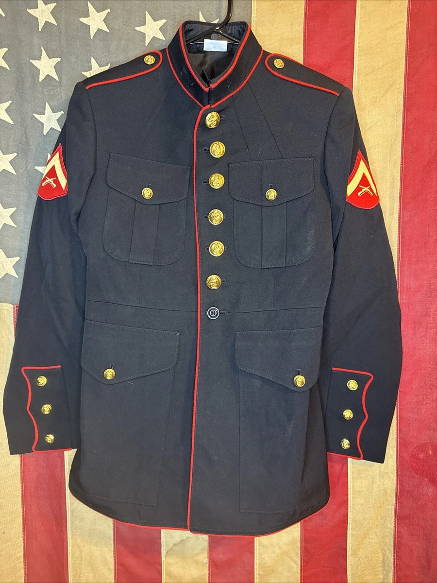 usmc dress blues cover products for sale | eBay