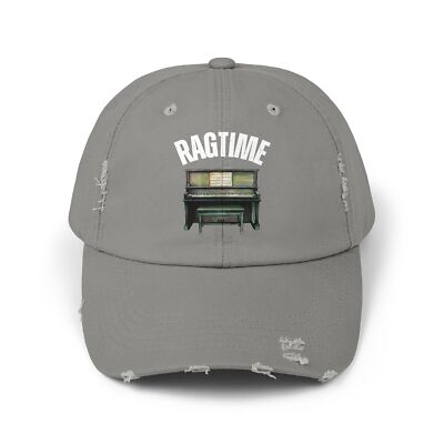Ragtime Hat/Cap Gift, Unisex Distressed Cap