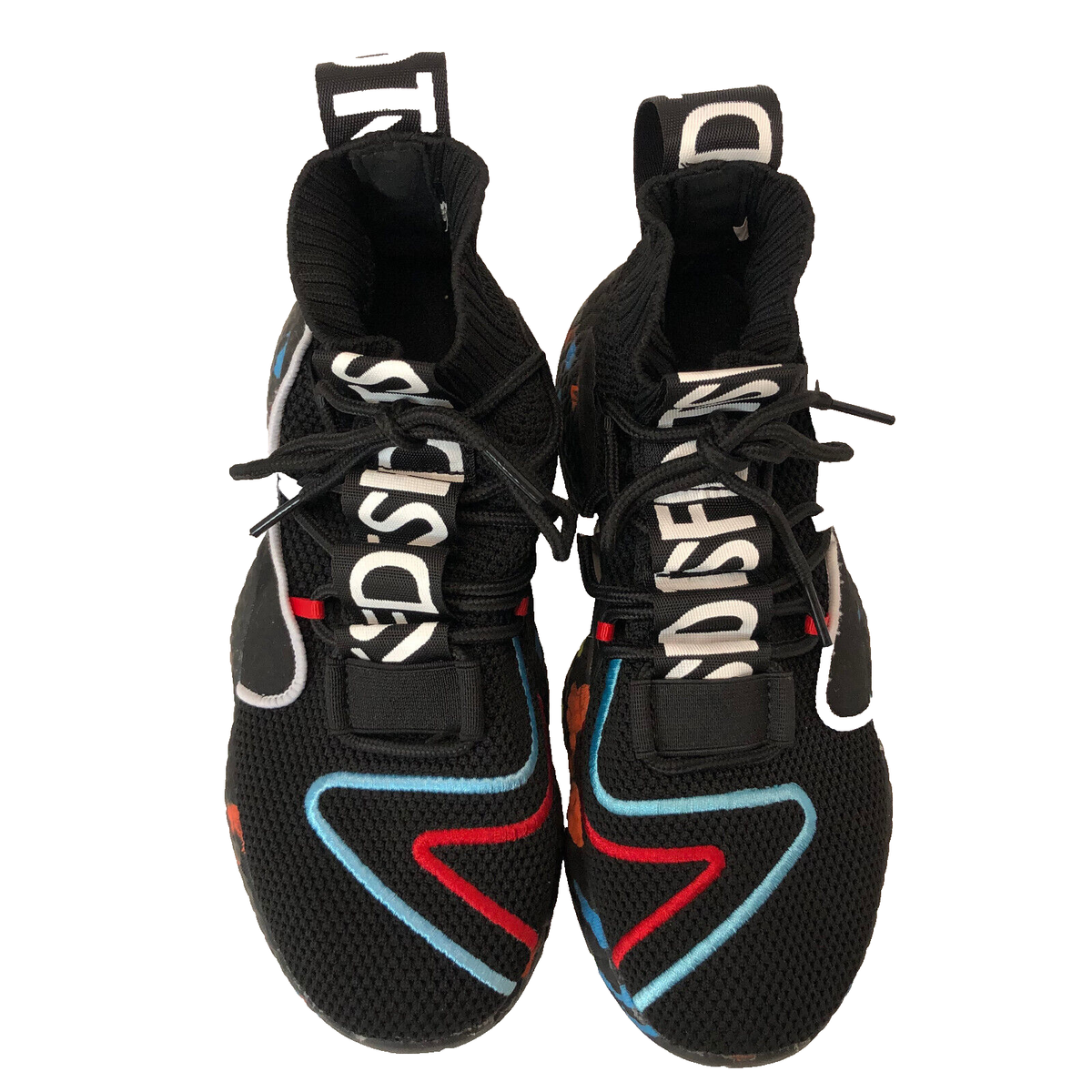 Wiipop TSFD Basketball High Top Sock Sneaker Shoes EU 37