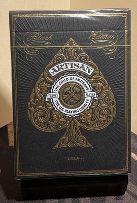 Artisan Black Edition Playing Cards  Theory 11 Sealed