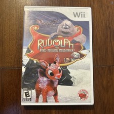 Rudolph the Red-Nosed Reindeer Game Nintendo Wii new and sealed