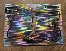 2025 #14 Rickea Jackson Panini Select WNBA Snapshots Silver Flash Insert Sparks