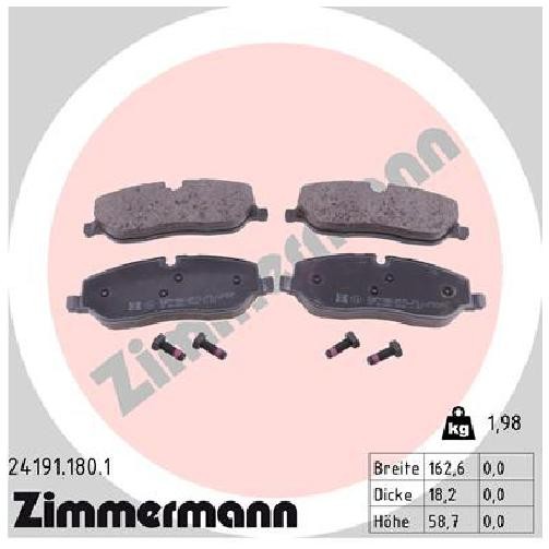 Bremsbelagsatz Scheibenbremse FüR Land Rover Discovery L319 04 Bis 18 Neu 406PN-image