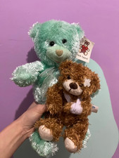 A Pair of Vintage Teddy Bear Soft Toy Plush