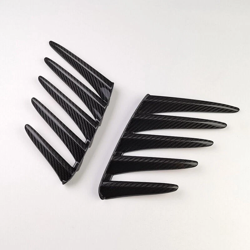 Moldura de parachoques lateral trasero de fibra de carbono para Lexus RC200t RC300 350 Foto 2 de 4