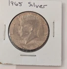 New Listing1965 Kennedy Half Dollar 40% silver Circulated Uncertified