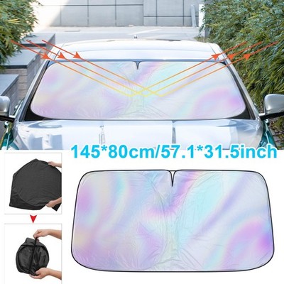For Nissan Car Front Windshield Sun Shade Shield Visor UV Heat Block 57*31.5in