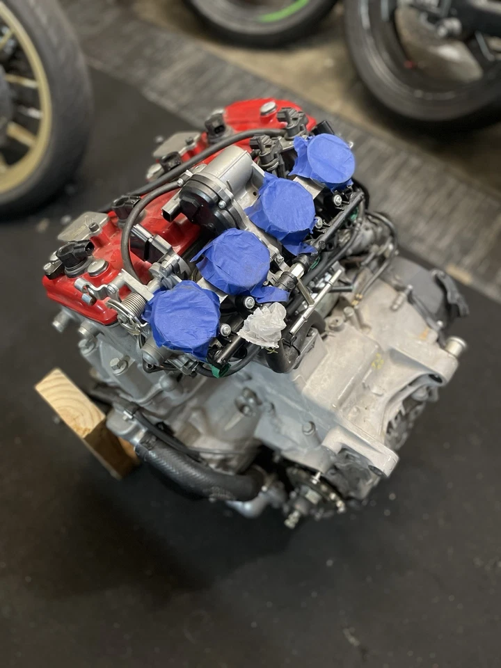 OEM 2016-2020 KAWASAKI NINJA ZX10 ZX10R MOTOR COMPLETO 9.000 MILHAS - Imagem 2 de 4