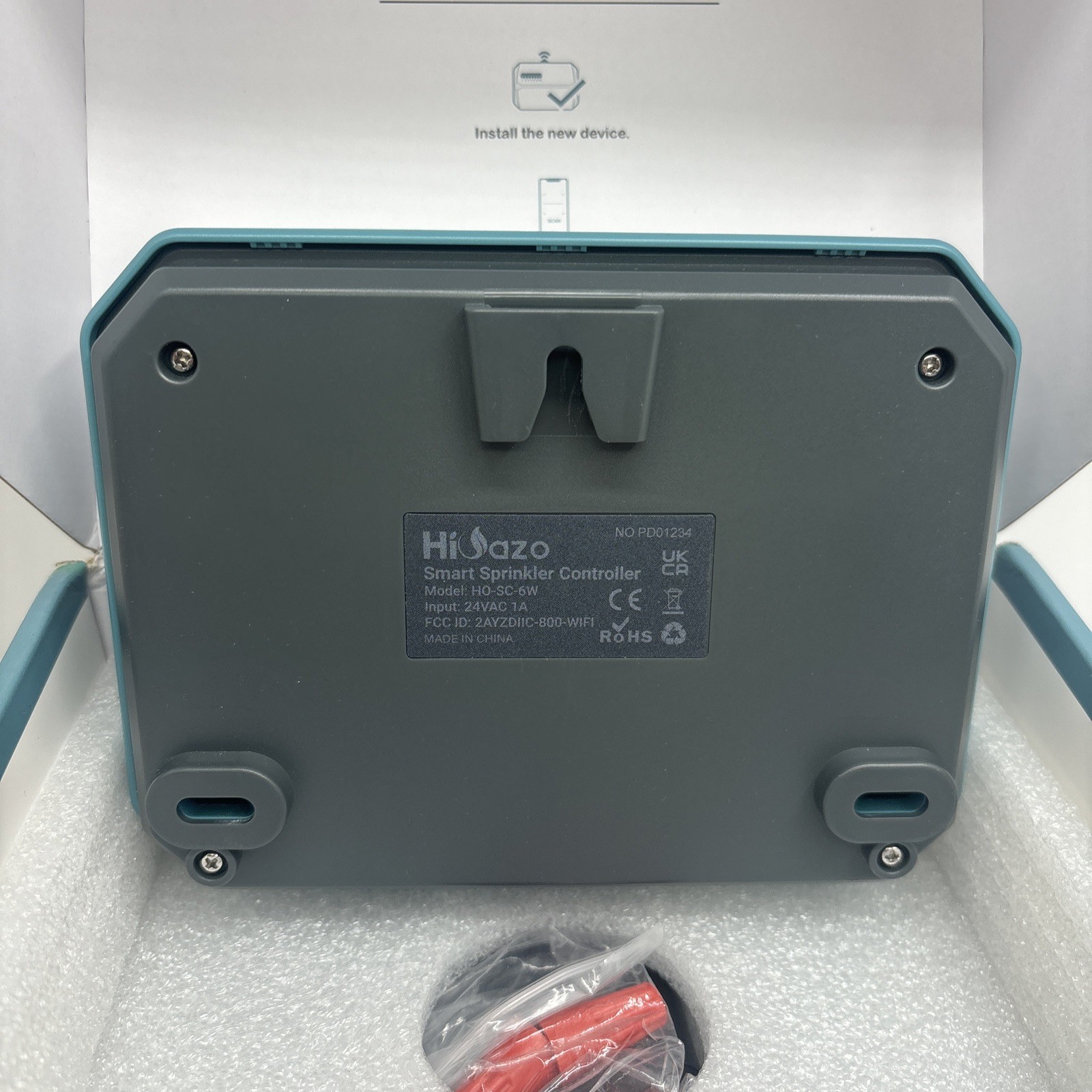 HiOazo HO-SC-8W Smart Indoor Sprinkler Controller 8 Zone WiFi Irrigation System