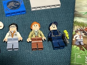 LEGO Jurassic World T-Rex Dinosaur Figure Trex04 (75918) 10758 3 Minifigures