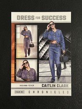 2025 Panini Caitlin Clark Chronicled - Dress For Success Caitlin Clark #65