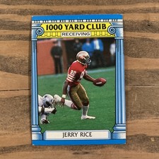 1987 Topps - 1000 yd. Club Jerry Rice #2