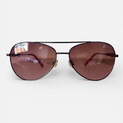 Betsey Johnson Aviator Sunglasses - Pink Mirrored Lenses Amazon.com: Betsey Johnson Women main image 4