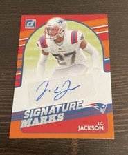 2021 Panini Donruss - Signature Marks J.C. Jackson #SM12 (AU, RC) MS#42