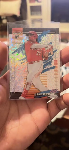 2026 Sal Stewart Mini Diamond Foil Rookie Card