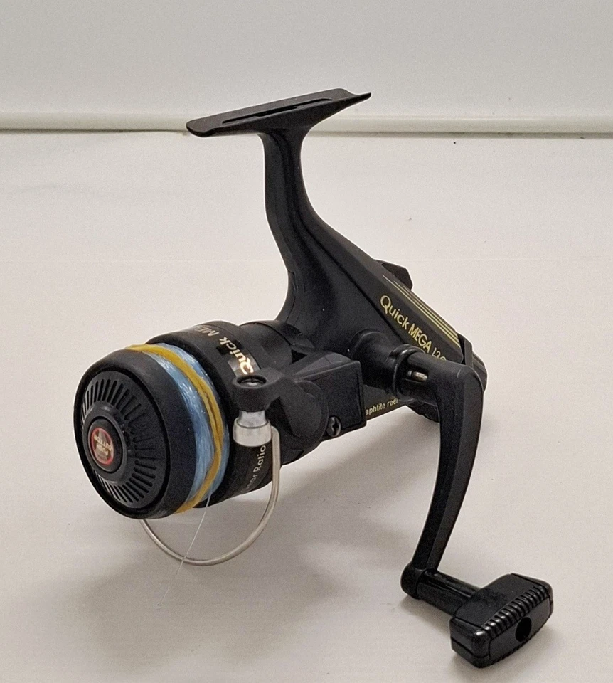 Dam Rear Drag Angelrolle Quick Mega Match 130 grober Fluss See Teich Kanal