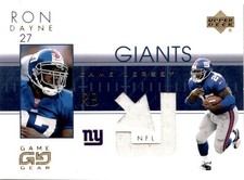 2001 UD Game Gear #RD-J Ron Dayne Jerseys