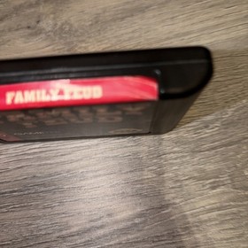 Family Feud (Sega Genesis, 1993) Game, Paper Case, Directions