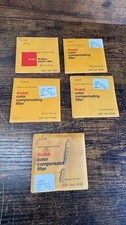 Kodak Color Compensating Gelatin Filter Lot Of 5
