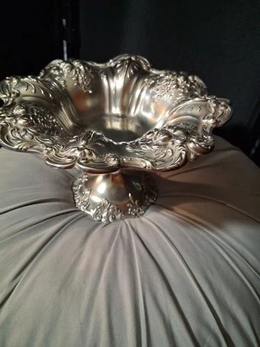 Reed and Barton sterling Francis 568 compote weighs over 14 regular  ounces